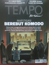 Image of Tempo: investigasi berebut Komodo