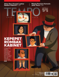 Image of Tempo : Kepepet Rombak Kabinet