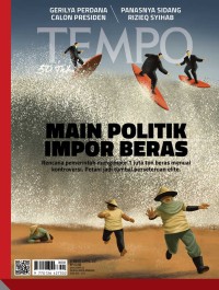 Image of Tempo: main politik impor beras