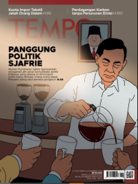 Image of Tempo : Panggung Politik Sjafrie