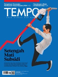 Image of Tempo: setengah mati subsidi