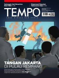 Image of Tempo: tangan Jakarta di Pulau Rempang
