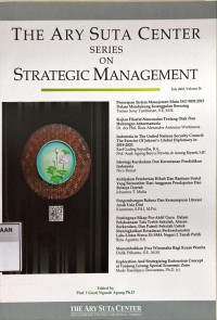 Image of The Ary Suta Center Series on Strategic Management (Vol. 58)