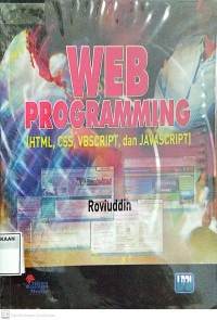 Image of Web programming: HTML, CSS, VBSCRIPT, dan JAVASCRIPT