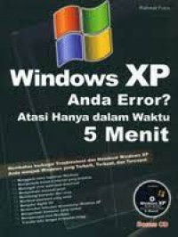 Image of Windows XP anda error? atasi hanya dalam waktu 5 menit