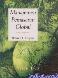 Image of Manajemen pemasaran global jilid dua