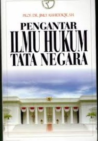 Image of Pengantar ilmu hukum tata negara