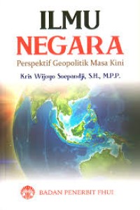 Image of Ilmu negara: perspektif geopolitik masa kini