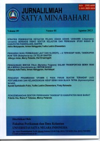 Image of Jurnal Ilmiah Satya Minabahari