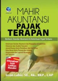 Image of Mahir akuntansi pajak terapan: berbasis standar akuntansi & ketentuan pajak terbaru